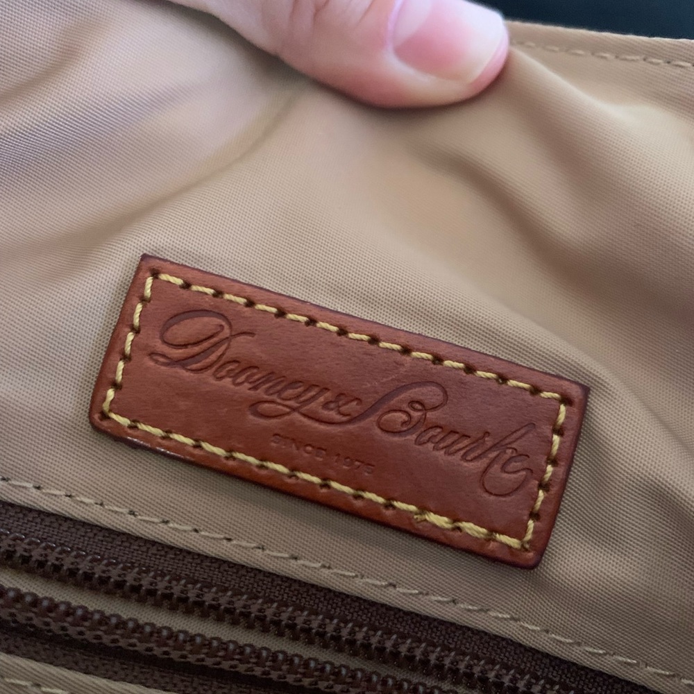 Dooney Bourke nylon black backpack